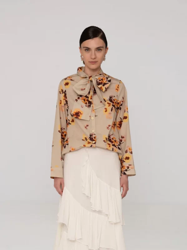BLUSA FLORAL CARMEN SAYS