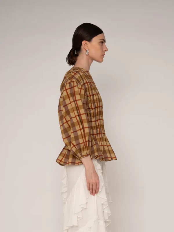 BLUSA XADREZ CARMEN SAYS