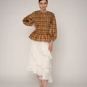 BLUSA XADREZ CARMEN SAYS