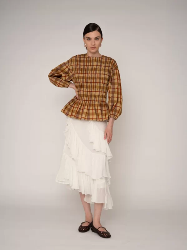 BLUSA XADREZ CARMEN SAYS