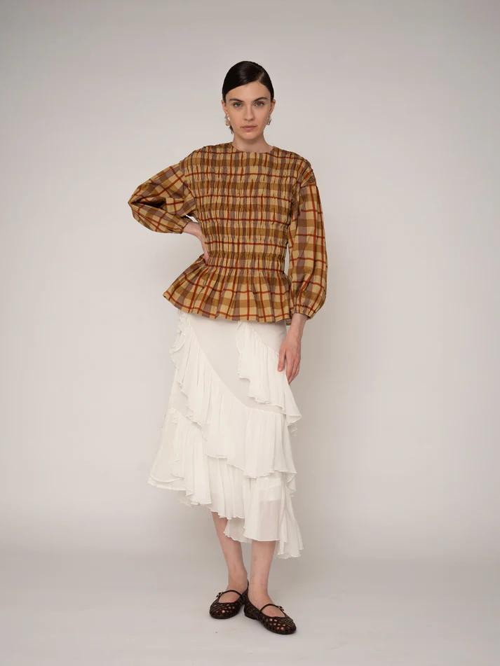BLUSA XADREZ CARMEN SAYS