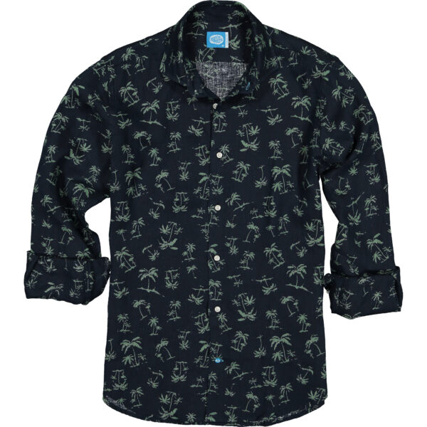 Camisa de linho tropical LAMU
