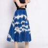 Navy Tie Dye Skirt L/XL
